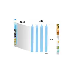 GENERICO - VELAS PERFUMADAS 4PCS 40G