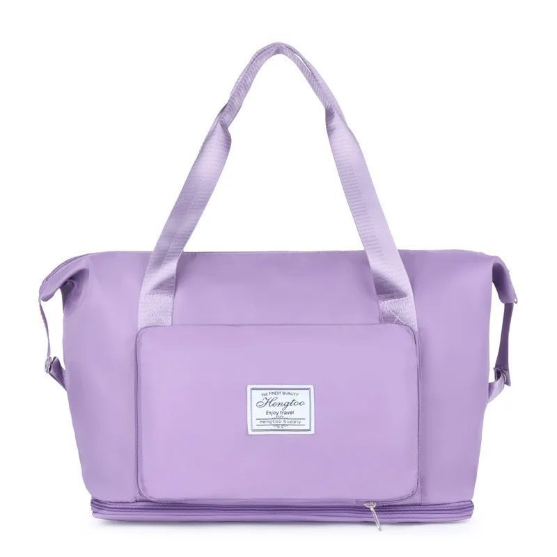 GENERICO - Bolso Cartuchera De Viaje Avión Extendible10kg Lila