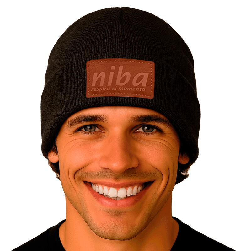 NIBA - Gorro Hombre Los Maquis Gris Oscuro Niba