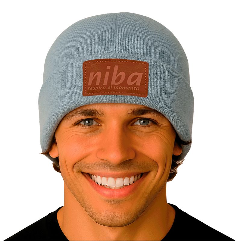 NIBA - Gorro Hombre Los Maquis Pastel Azul Capri Niba