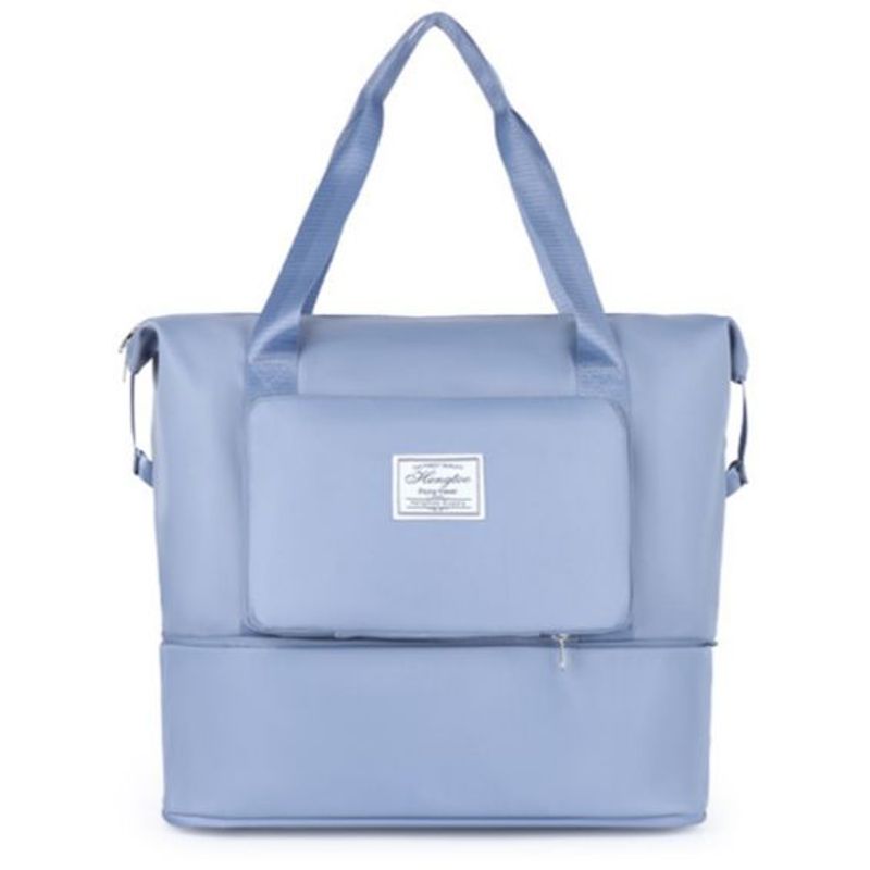 GENERICO - Bolso Cartuchera De Viaje Avión Extendible10kg Azul