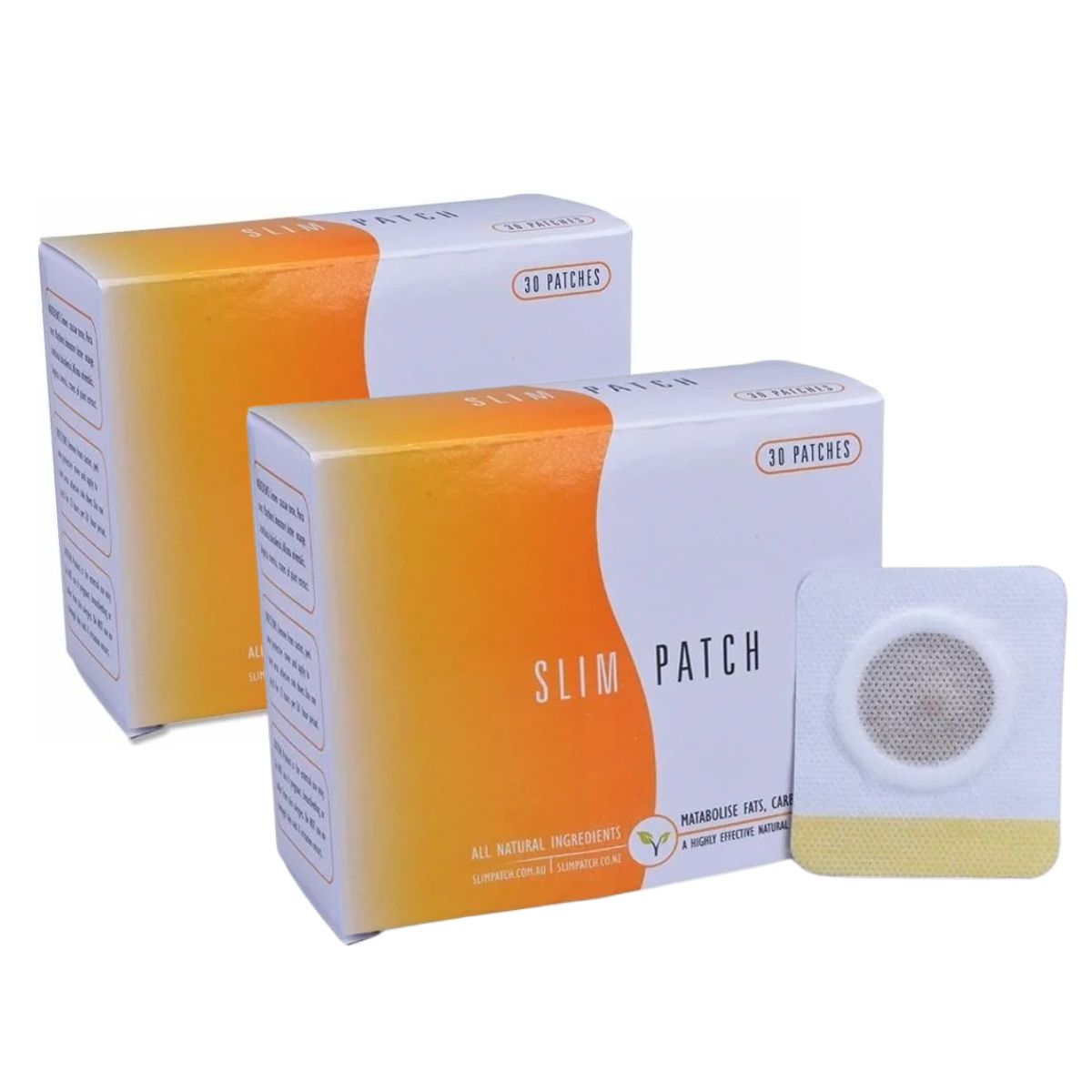 MOVI - Parches Slim Pach Naturales x 60