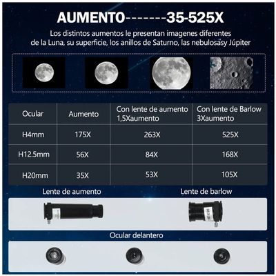 Imagen 2 del producto Telescopio Astronómico Profesional Monocular