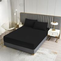 Cubre colchon 100% Impermeable Super King Negro