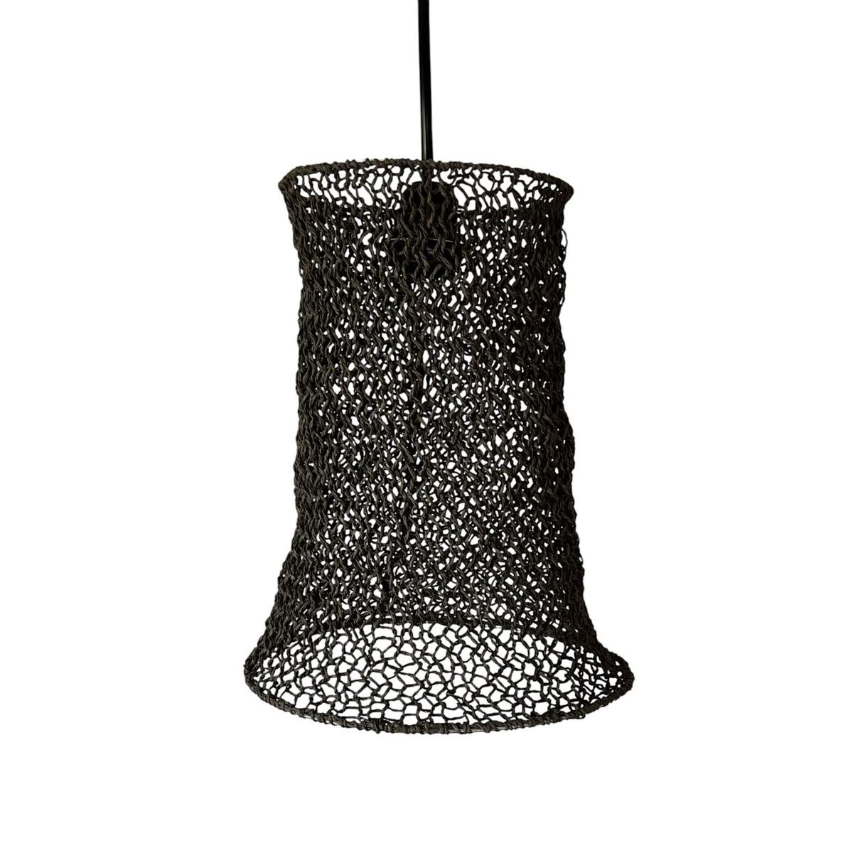 CAROLD STEVENS - Lámpara Colgante Acero Grande