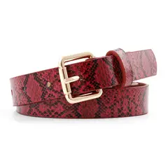 BLWOENS - Cinturón Mujer - Rojo