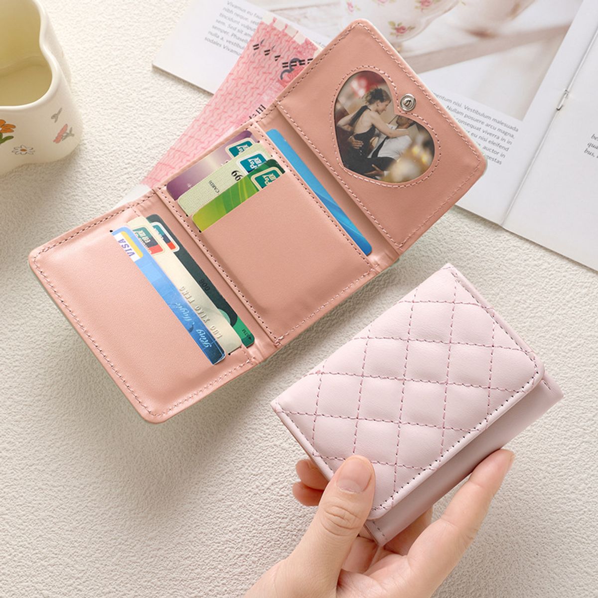 BLWOENS - Billetera para mujeres - Azul