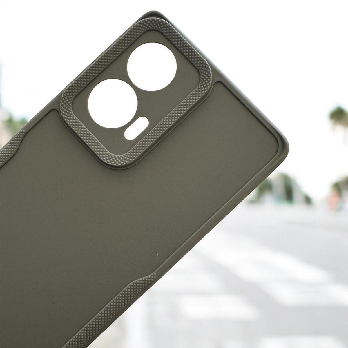 GENERICO - Carcasa Slim Para Motorola Edge 50 Fusion - Verde