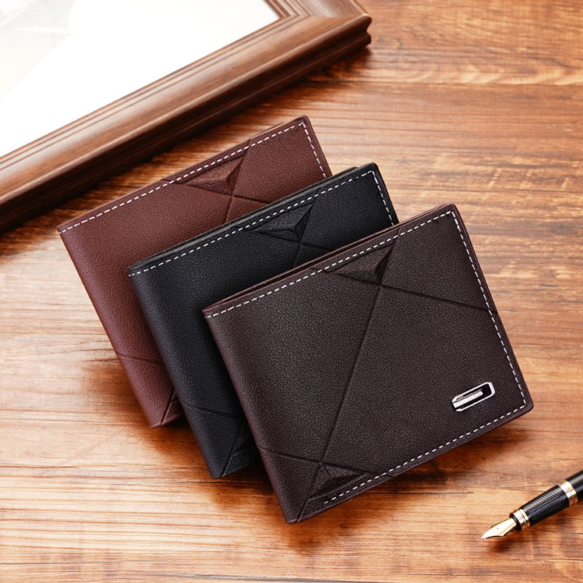 BLWOENS - Billetera para hombres - Negro