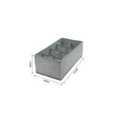 GENERICO - ORGANIZADOR DE ROPA INTERIOR 8 COMPARTIMENTOS 31CM