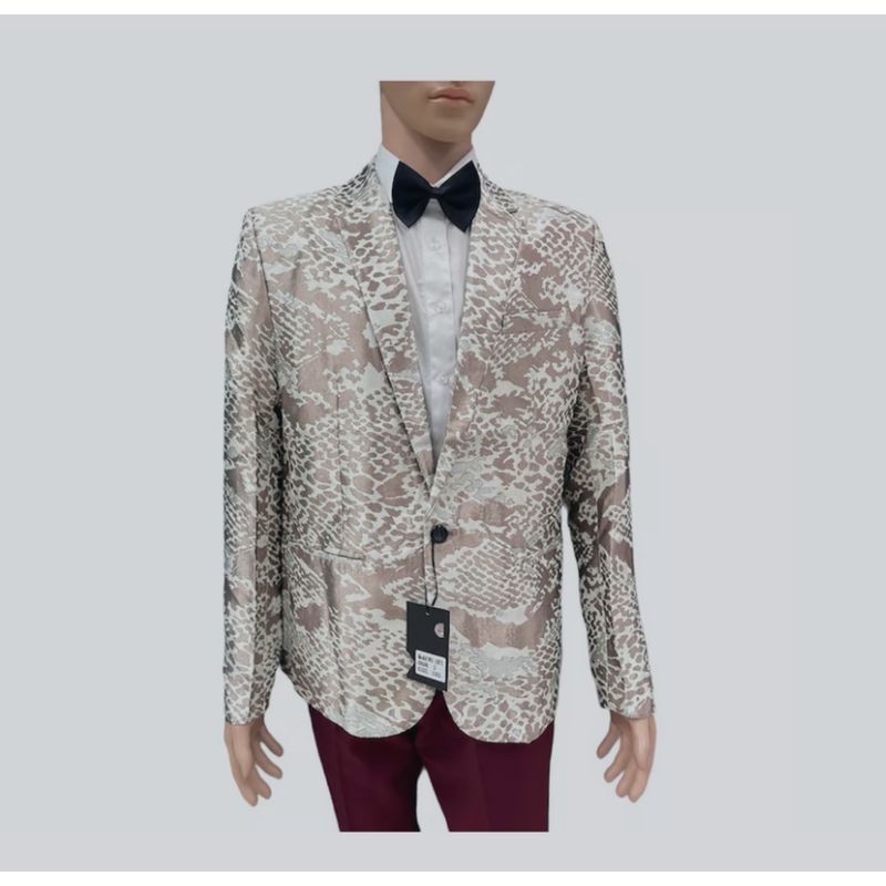 XPRESS RECHARGE - Blazer Chaqueta De Traje de Un Solo Boton para hombre