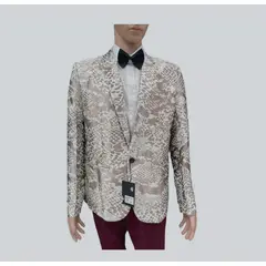 XPRESS RECHARGE - Blazer Chaqueta De Traje de Un Solo Boton para hombre