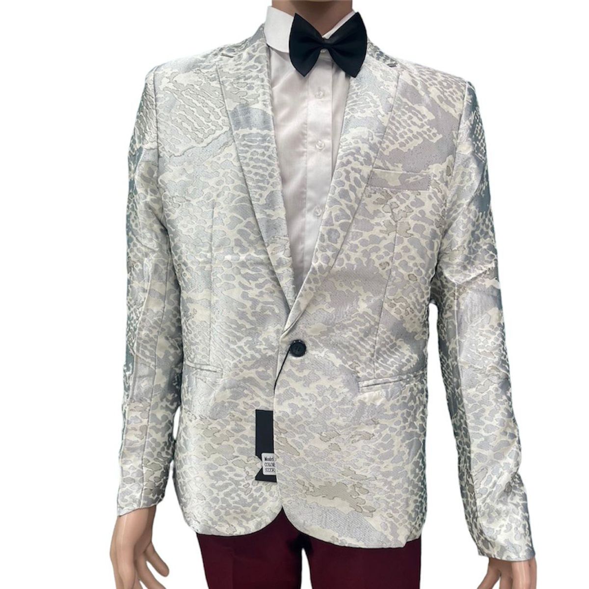 XPRESS RECHARGE - Blazer Chaqueta De Traje de Un Solo Boton para hombre