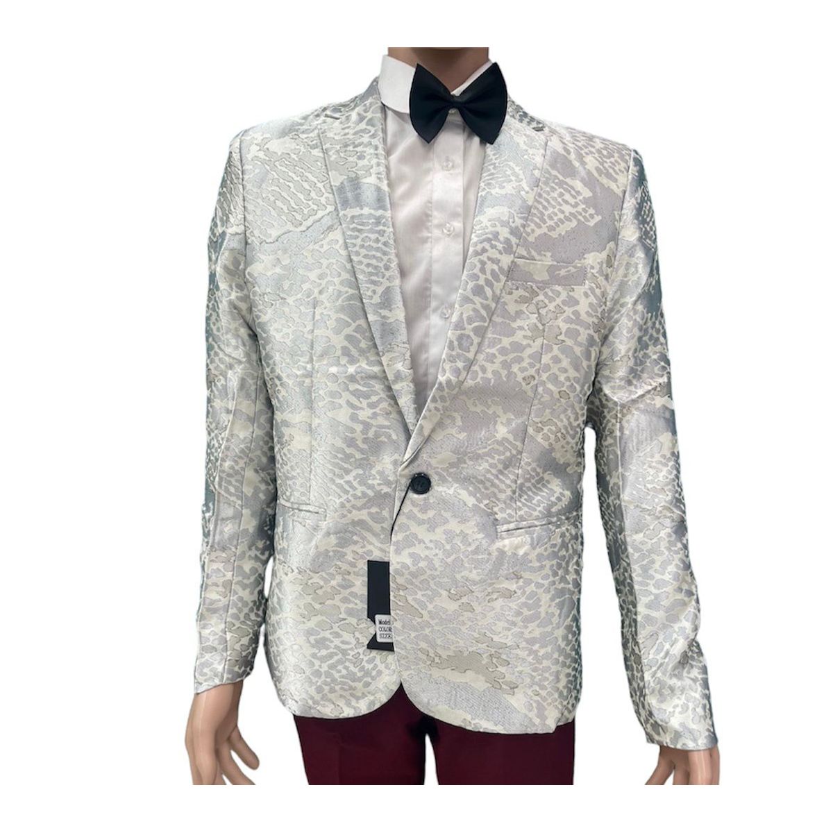 XPRESS RECHARGE - Blazer Chaqueta De Traje de Un Solo Boton para hombre