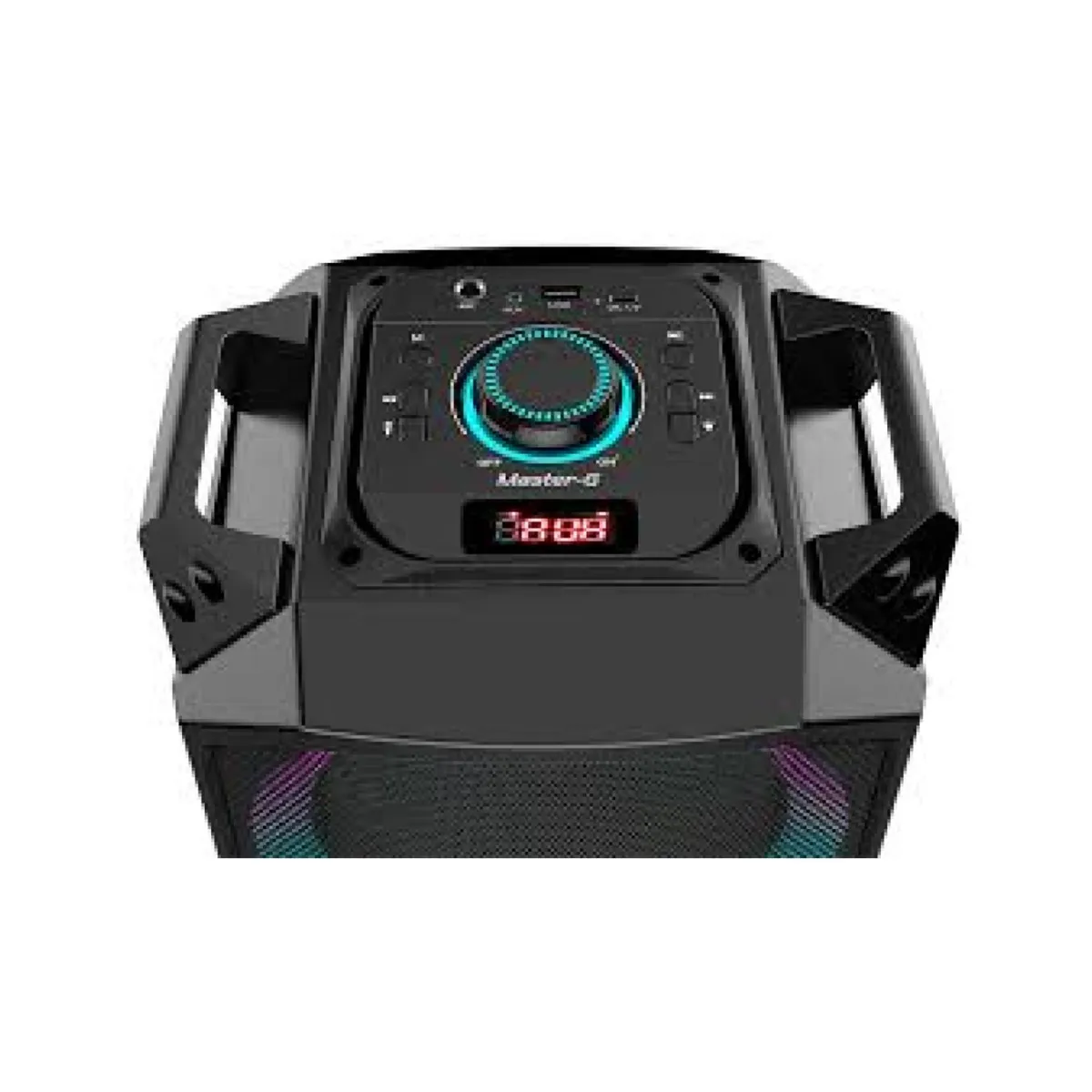 MASTER G - Parlante Bluetooth Karaoke 4000W Negro Luxor Master-G
