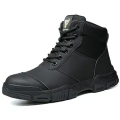 BLWOENS - Zapatos de trabajo de Seguridad para hombres - Negro
