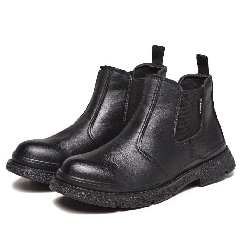 BLWOENS - Zapatos de trabajo de Seguridad para hombres - Negro