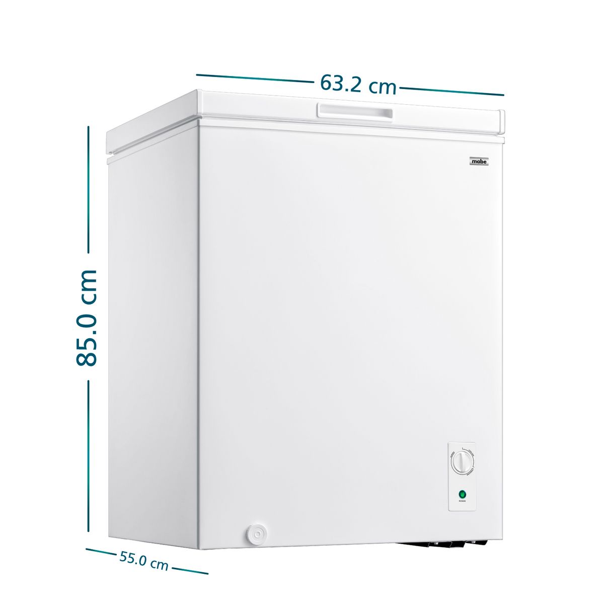 MABE - Freezer Horizontal 142L Brutos FDHM150BY2 Mabe