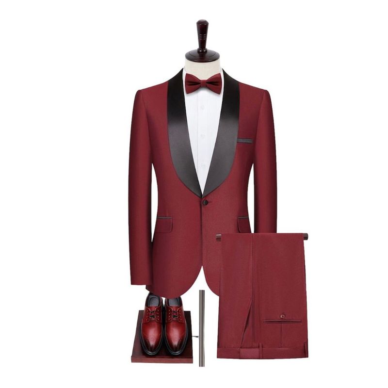 XPRESS RECHARGE - Traje Conjunto bordó