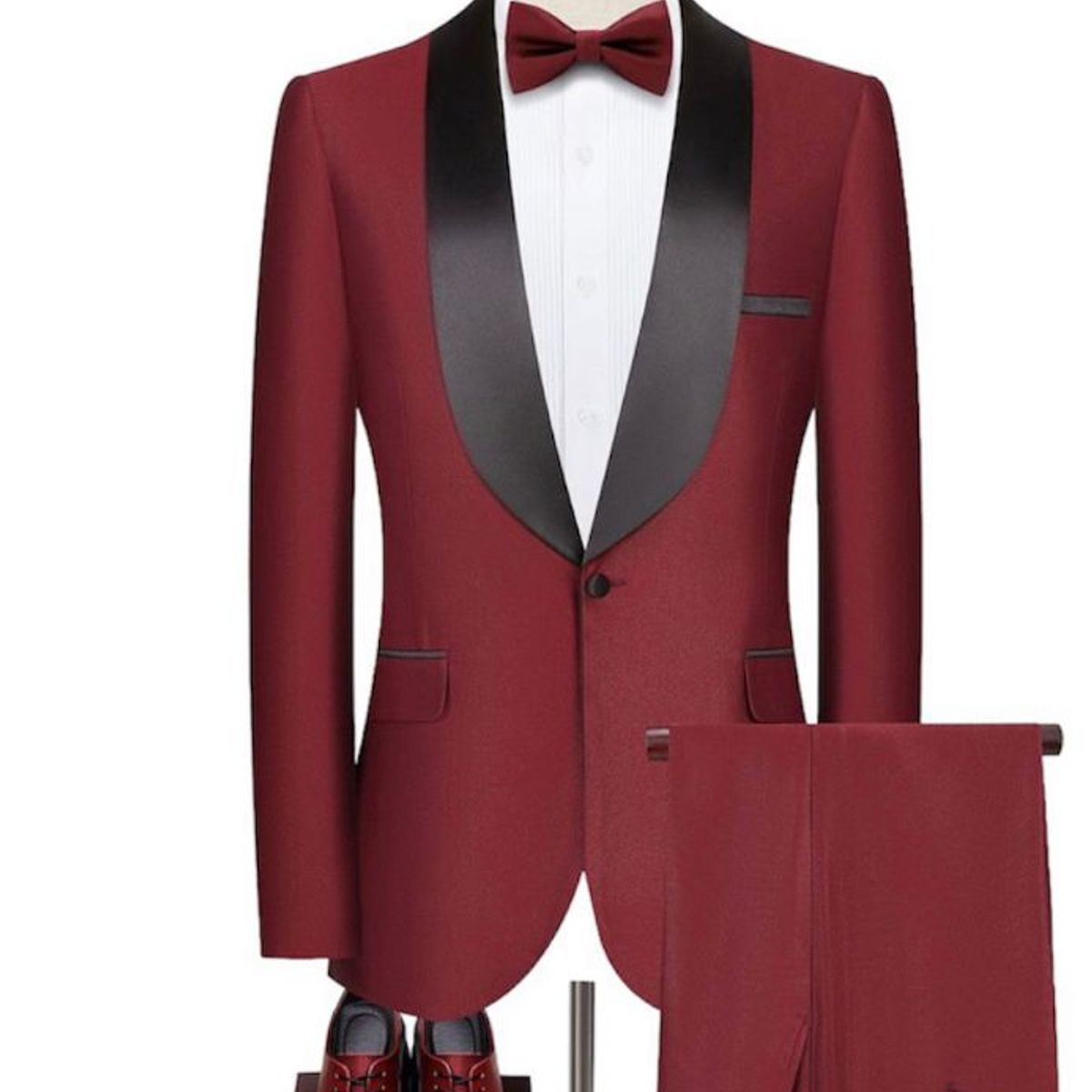 XPRESS RECHARGE - Traje Conjunto bordó