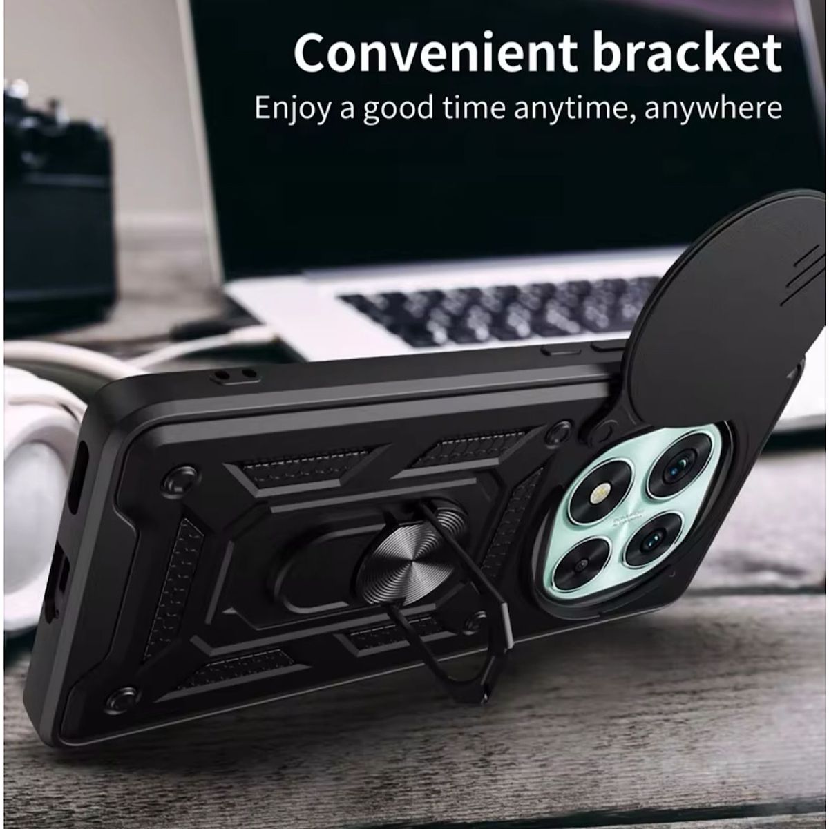 GENERICO - Carcasa Armor Con Anillo Para Xiaomi Note 14 Pro 5G