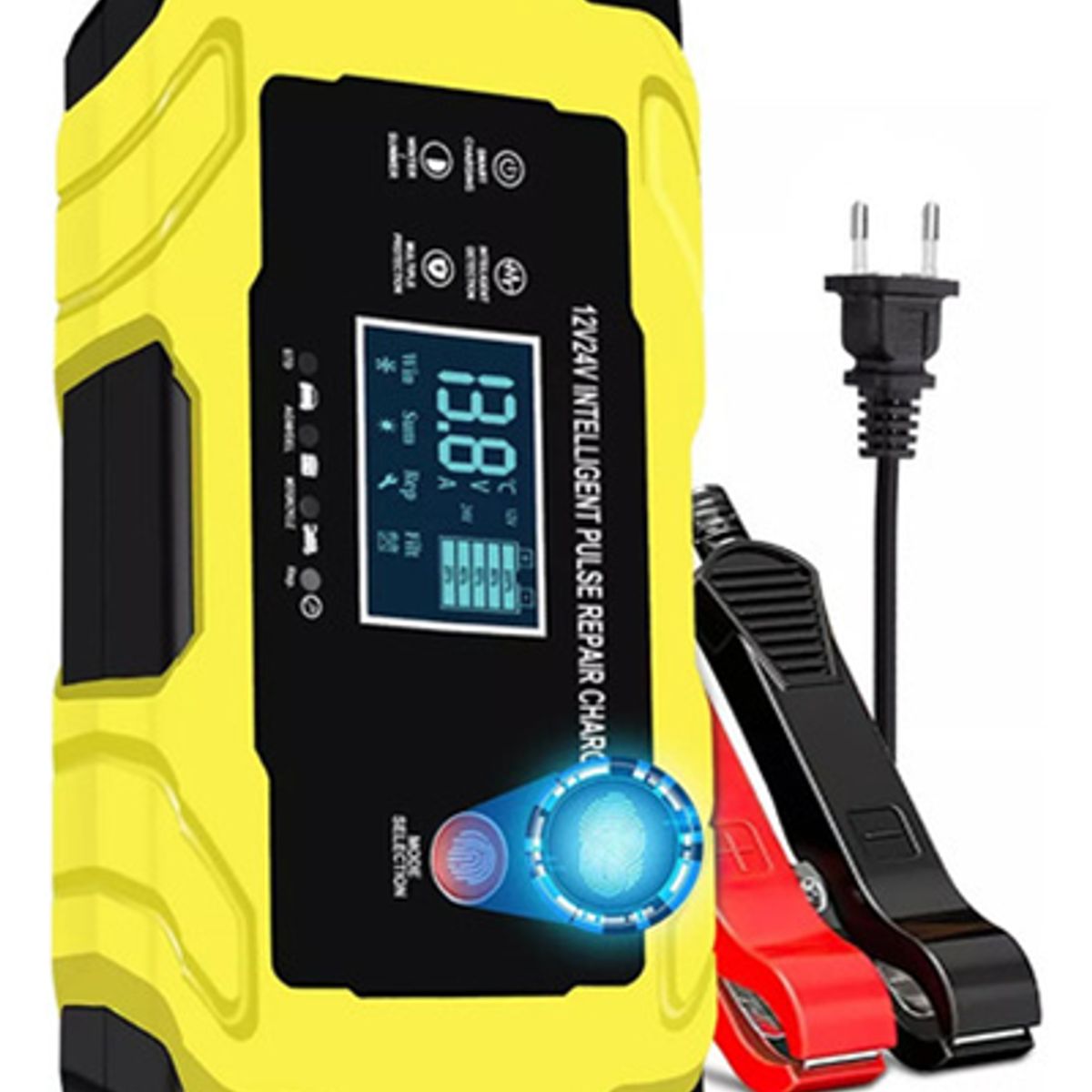 GENERICO - Cargador De Batería Inteligente Para Coche Moto Auto 12v 24v