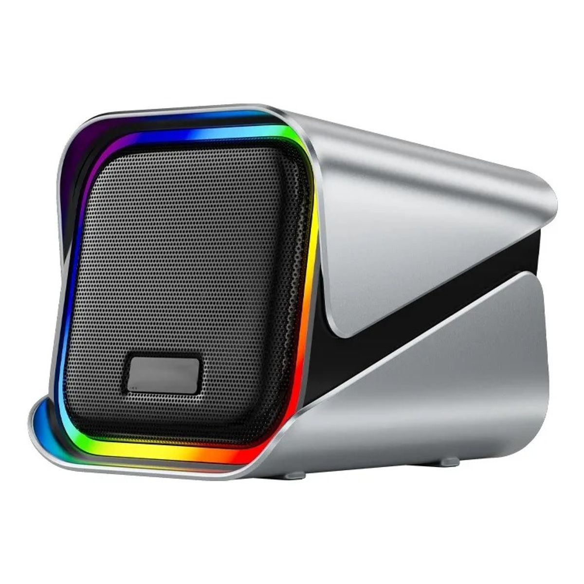 CASTLEN - Parlante Bluetooth Portátil Bocinas Inalámbrica Con RGB Negro