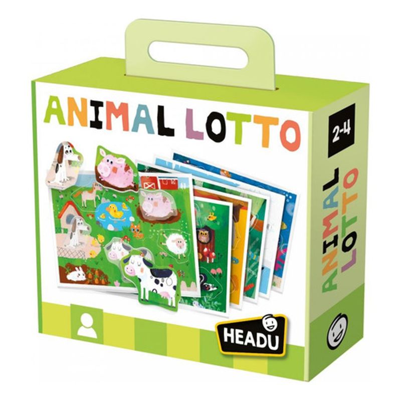GENERICO - Headu Bingo De Animales Montessori