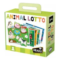 GENERICO - Headu Bingo De Animales Montessori