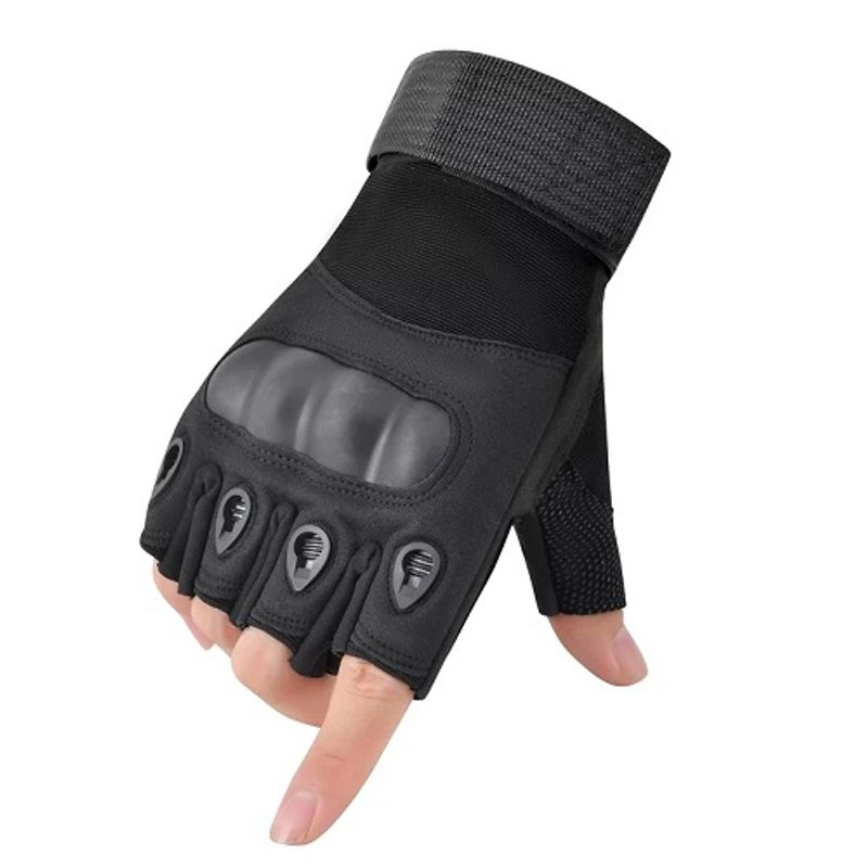 GENERICO - Guantes Tácticos para Motocicleta o Bici Nudillos