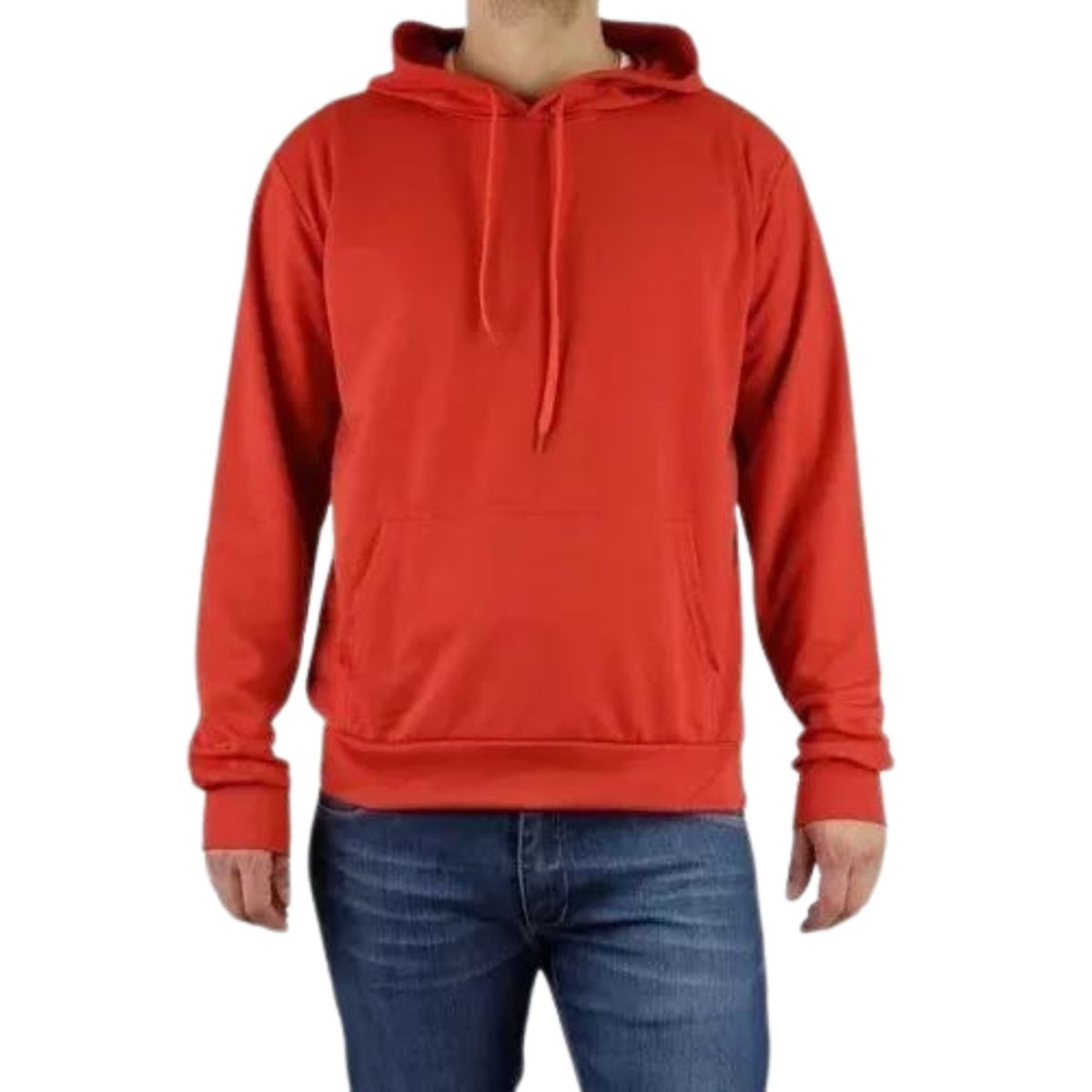 LIKE SHOP - Poleron Frisado Canguro Gorro Invierno Forro Polar Unisex 0422