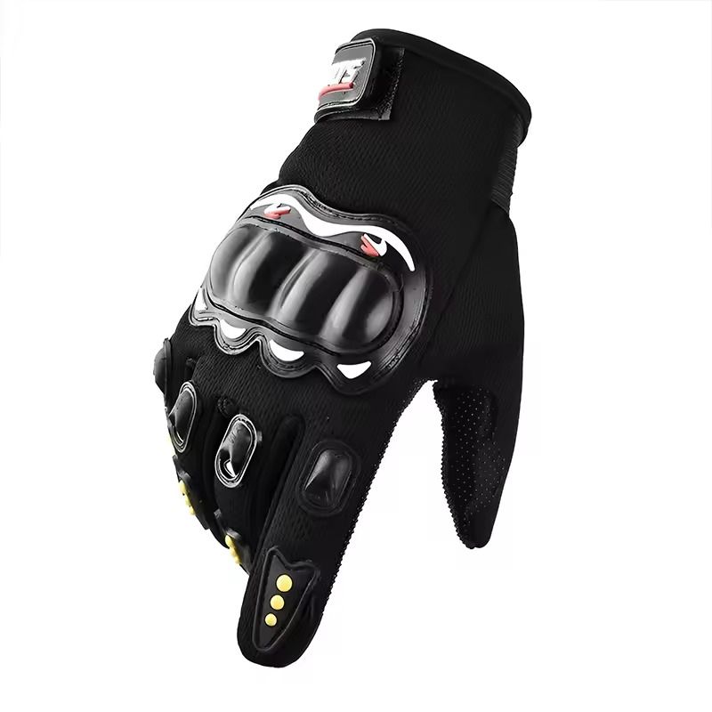 GENERICO - Guantes Tácticos para Motocicleta o Bici Nudillos XL