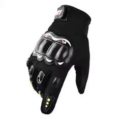 GENERICO - Guantes Tácticos para Motocicleta o Bici Nudillos XL