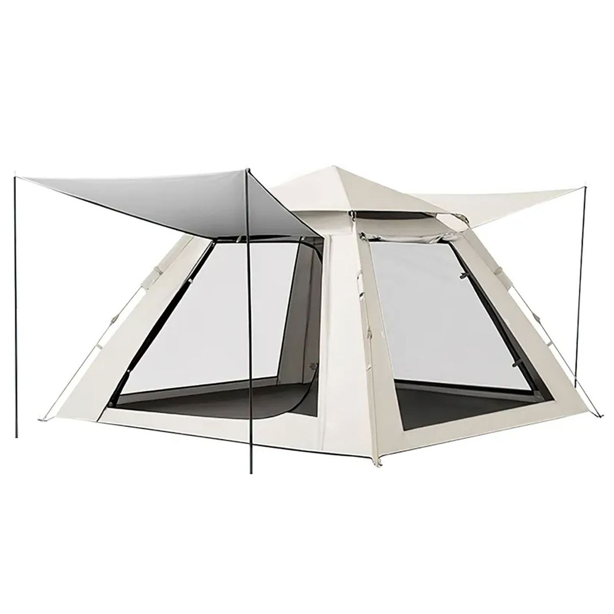 PWRFITNESS - Carpa Automática 4 Personas 215x215x140cm UU2018