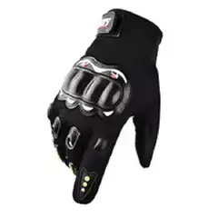 GENERICO - Guantes Tácticos para Motocicleta o Bici Nudillos L