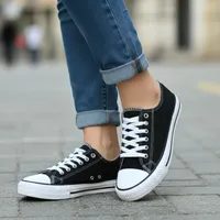 ZAPATILLA LONA MUJER NEGRO