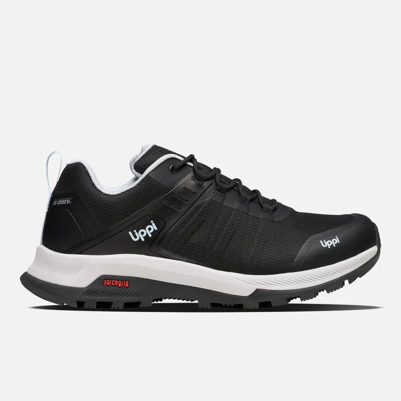 LIPPI - Zapatilla Mujer Vulcano Iron Stone B-dry Negro / Agua Lippi