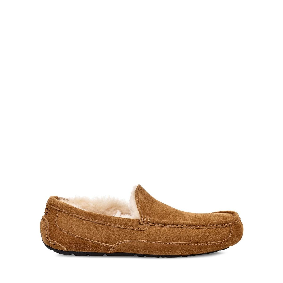 UGG - Pantuflas Ascot Hombre Café