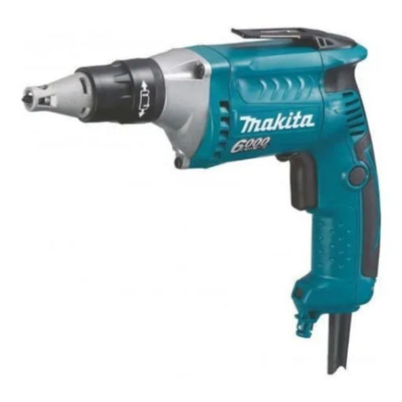MAKITA - Atornillador Makita 570w De 14 Drywall 0-6000 Rpm Fs6300 Color Verde
