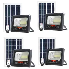 GENERICO - Foco Led con Panel Solar Reflector 50W Jortan