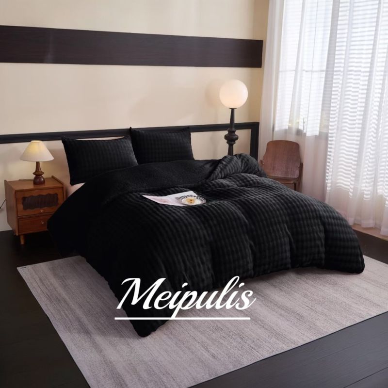 ANGELES DEL HOGAR - COBERTOR CON CHIPORRO DE CONEJO MEIPULIS 2 PLAZAS