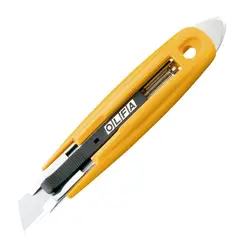 OLFA - Cuchillo de Seguridad Auto-Retráctil y Cortador de Cinta