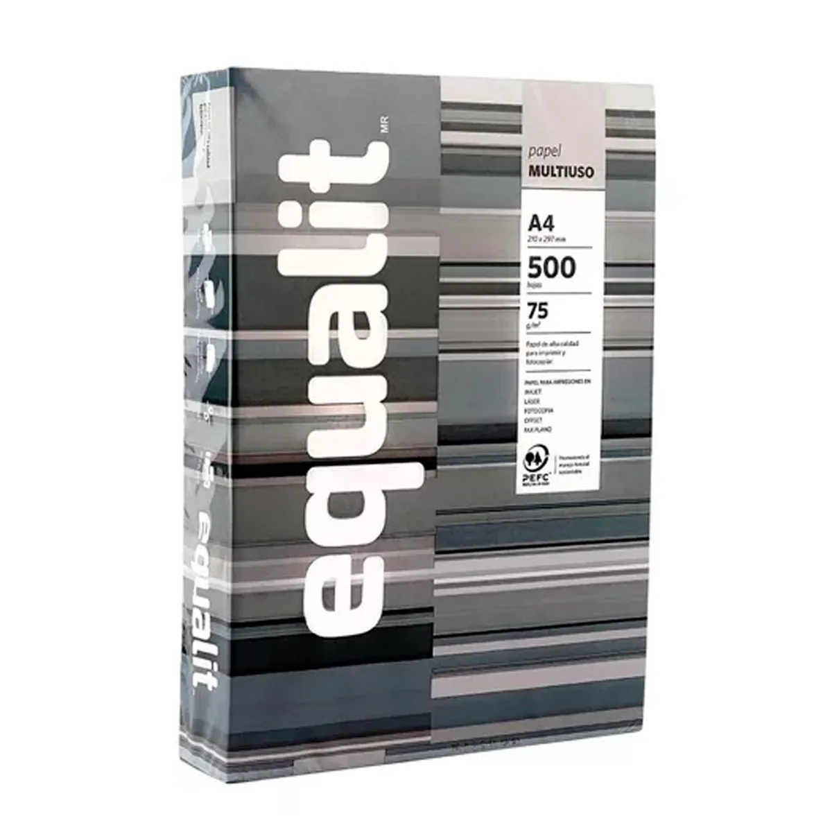 EQUALIT - Resma Papel Multiproposito 75gr (500hj) (A4)