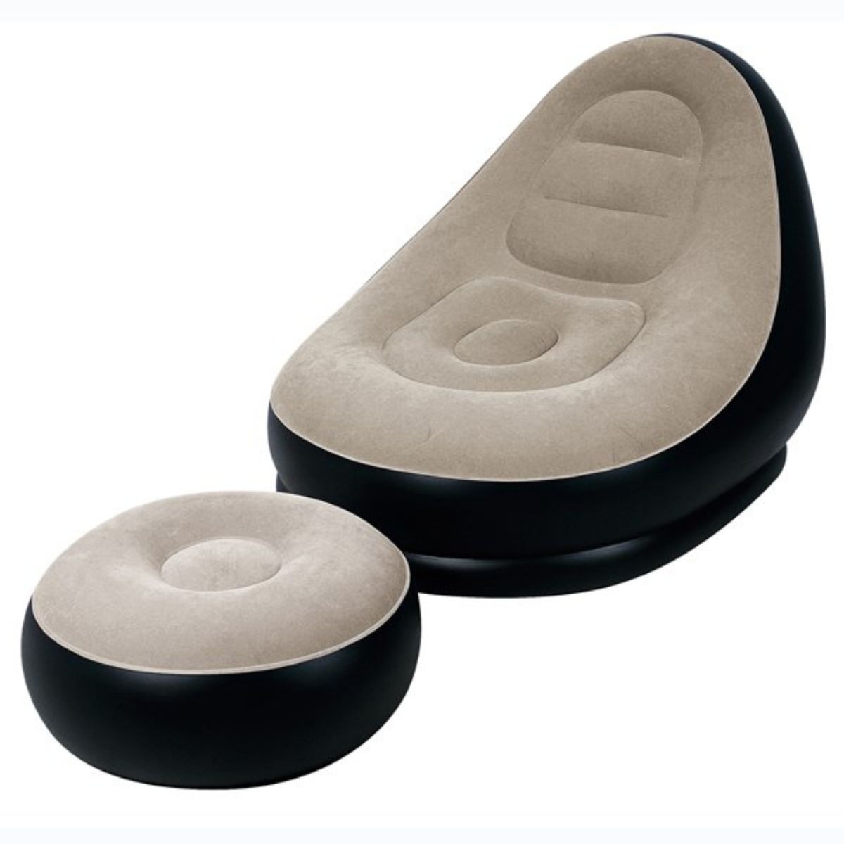 MOVI - Sillón de aire con reposapiés ergonómico