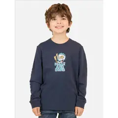 MAUI AND SONS - Polera ML Molten Swell Azul Infantil - Azul