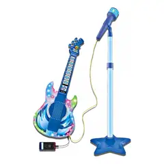 GENERICO - Guitarra Juguete Musical Con Micrófono Karaoke Para Niños