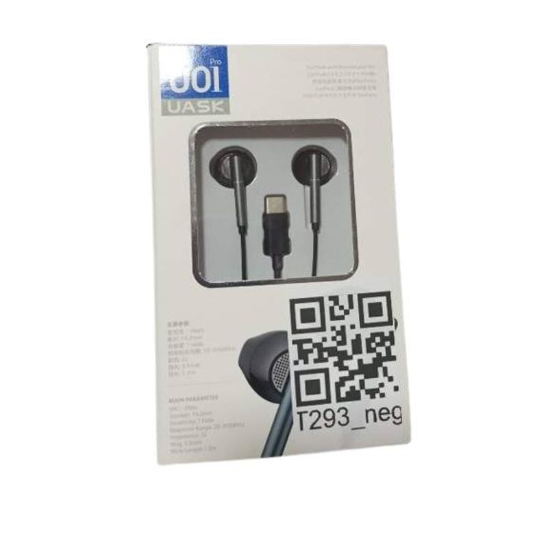 GENERICO - Audifono Orig U01PRO tipo C con cable