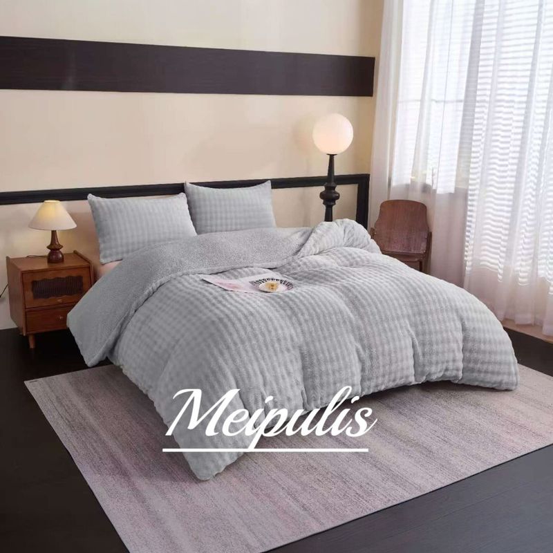 ANGELES DEL HOGAR - COBERTOR CON CHIPORRO DE CONEJO MEIPULIS 1.5