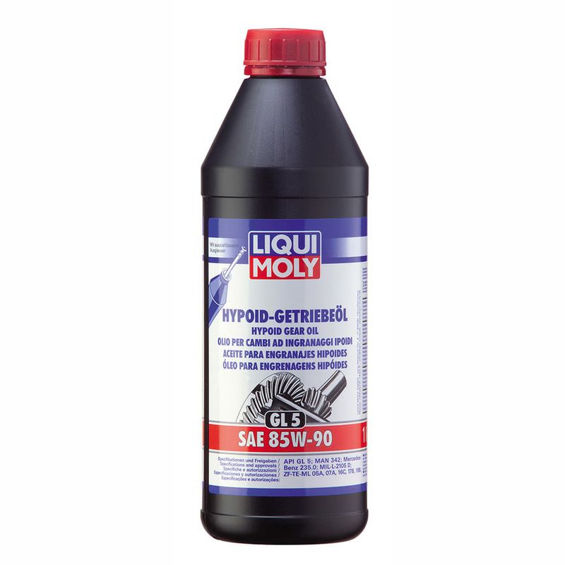 LIQUI MOLY - Aceite Liqui Moly Hypoid-Getriebeöl (GL 5) SAE 85W-90 1 lt
