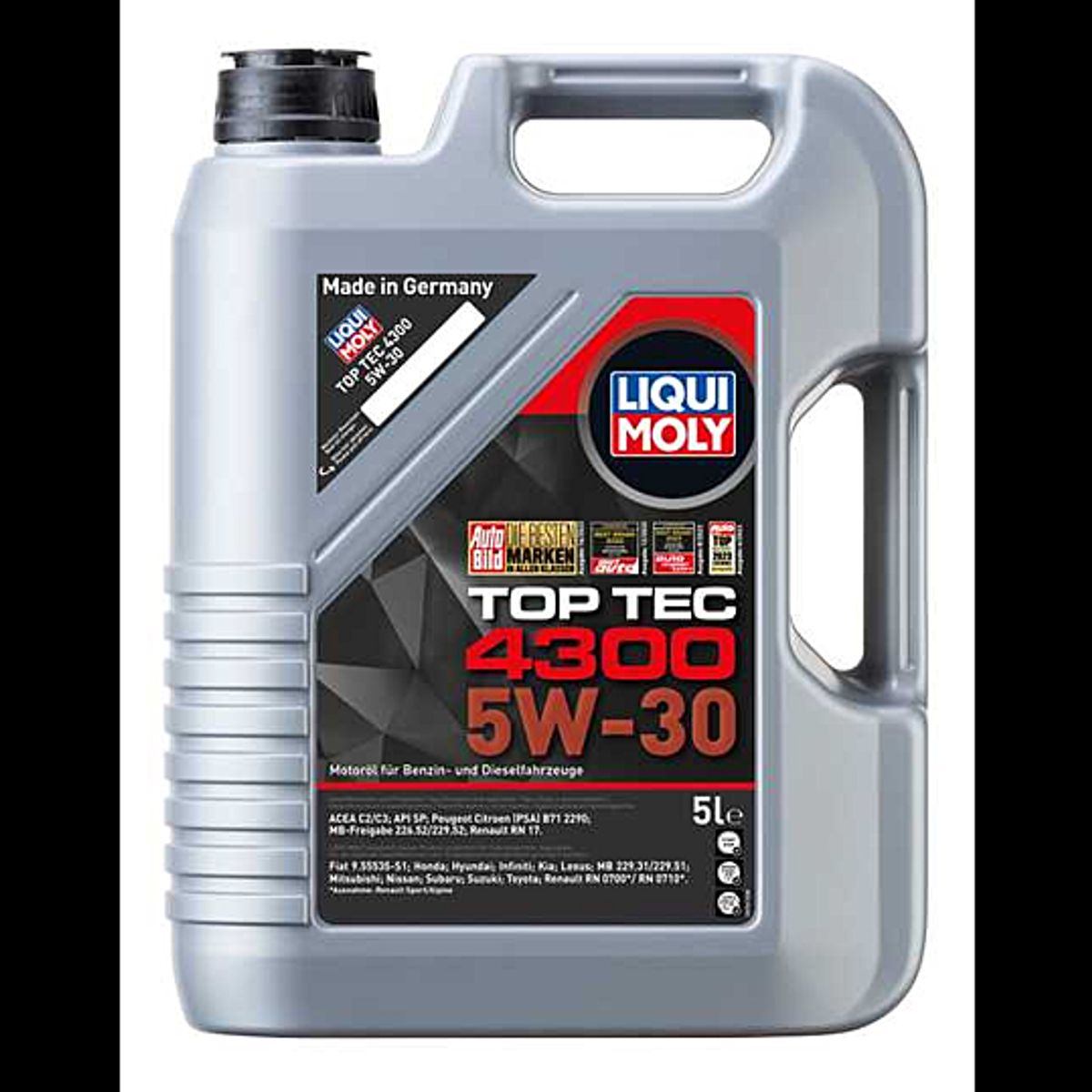 LIQUI MOLY - Aceite Liqui Moly Top Tec 4300 5W-30 5 lt